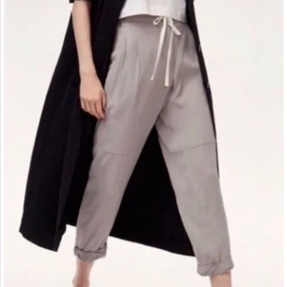 Aritzia Wilfred Marais Light Gray Pants Size XS
